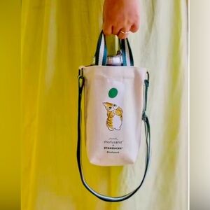 Starbucks x Mofusand Cream Tote Bag 🥤
